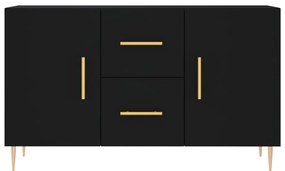 vidaXL Ντουλάπι Μαύρο 100x36x60 εκ. από Επεξεργασμένο Ξύλο