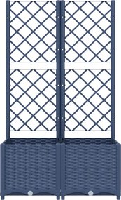 vidaXL Κήπος Μπλε Γκρι 80 x 40 x 136 cm