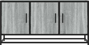 ντουλάπι τηλεόρασης vidaXL Γκρι Sonoma 100x35x50 cm