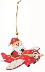 Χριστουγεννιάτικο Ξύλινο Στολίδι 10cm 237789c