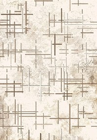Χαλί Εκρού/Καφέ Ν.5492 160x230cm