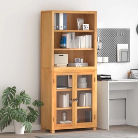 vidaXL Σετ Αποθηκευτικών Επίπλων με αποθήκευση Καφέ Επεξεργασμένο ξύλο