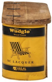 vidaXL Πάγκος Αποθήκευσης/Μπουφές 120x30x40εκ. Μασίφ Ανακυκλωμένο Ξύλο
