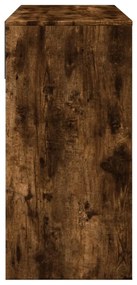 Μπουντουάρ με Καθρέφτη Καπνιστή Δρυς 80 x 39 x 80 εκ. - Καφέ