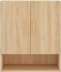 vidaXL Ντουλάπι Τοίχου Sonoma Δρυς 60 x 31 x 70 εκ. Επεξεργασμένο Ξύλο