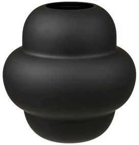 Βάζο Vase - Φυσητό Γυαλί Μαύρο ø21 x H20 cm HOUSE NORDIC