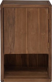 vidaXL Ντουλάπι Πλευρικό Μπάνιου Φυσικό 45 x 30 x 70 εκ