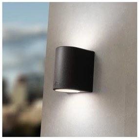 Απλίκα Φωτιστικό Τοίχου 2xGX53 20W IP55 Γκρι Marta 145-26276 Eurolamp-145-26276-Γκρι 145-26276