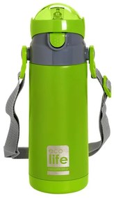 Ecolife Θερμός Παιδικός Kids Thermos 400ml Green 33-BO-2994