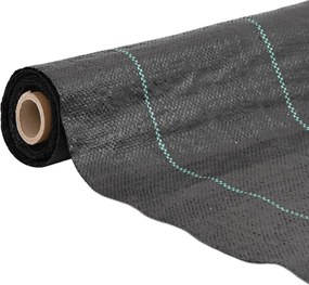 vidaXL Μεμβράνη Εδαφοκάλυψης Μαύρη 2x150 μ. από Πολυπροπυλένιο
