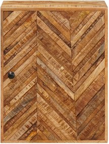 vidaXL Κρεμαστό ντουλάπι Καφέ 38 x 33,5 x 48 εκ. Στερεό ξύλο μάνγκο