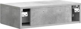 vidaXL Τραπεζάκι Τοίχου 59 x 34,5 x 17 εκ. Επεξεργασμένο Ξύλο