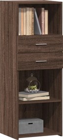 vidaXL Ντουλάπι Καφέ Δρυς 45x42,5x124 εκ. από Επεξεργασμένο Ξύλο