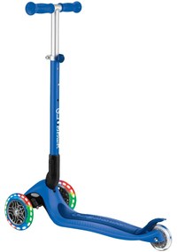 Globber Scooter Primo Foldable Lights Navy Blue