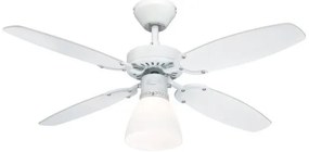 Ανεμιστήρας οροφής με φως 4 πτερύγια Capitol Westinghouse-7870840-Λευκό 7870840
