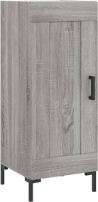 vidaXL Ντουλάπι Γκρι Sonoma 34,5x34x90 εκ. από Επεξεργασμένο Ξύλο