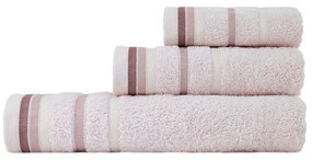 Πετσέτες Μπάνιου (Σετ 3τμχ) Nima Embrace L.Pink 450gsm