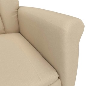 vidaXL Κρεμαστό Πολυθρόνα Κρέμα Κρεμ 70.5 x 96.5 x 95 cm