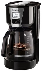 Καφετιέρα Φίλτρου με Οθόνη LCD1,8lt 1000W Sencor SCE 5070BK Μαύρη