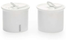 Αλατοπίπερο (Σετ 2Τμχ) 10105 6x5cm White Seletti Porcelain