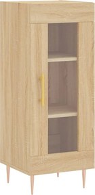 vidaXL Ντουλάπι Sonoma Δρυς 34,5x34x90 εκ. από Επεξεργασμένο Ξύλο