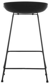 ΣΚΑΜΠΟ ΜΠΑΡ HM9299.02, ΜΑΥΡΟ, ΜΕΣΑΙΟΥ ΥΨΟΥΣ, 44x44x74 εκ.