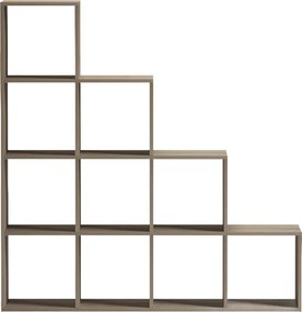 Βιβλιοθήκη Scala pakoworld sonoma 129.5x29x129.5εκ