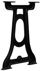 vidaXL Πόδια Τραπεζαρίας 2 τεμ. σε Σχήμα «Y» από Χυτοσίδηρο