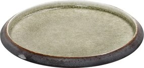 PEBBLE ΠΙΑΤΟ ΣΤΡΟΓΓΥΛΟ ΚΑΦΕ-ΠΡΑΣΙΝΟ 21Χ21Χ3ΕΚ