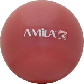 Amila Μπάλα Pilates 25cm, Κόκκινη, σε κουτί (48401)