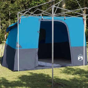 vidaXL Εσωτερική σκηνή 4 ατόμων Μπλε ταφτάς Αδιάβροχο
