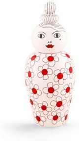 Βάζο Canopie Pepa Red-White Seletti Porcelain