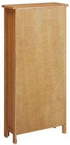 vidaXL Ντουλάπα Αποθήκευσης 50 x 22 x 110 εκ. από Μασίφ Ξύλο Δρυός