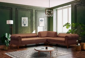 Stewehome Ρετρό γωνιακό σετ καθιστικού