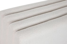 Σκαμπό Home ESPRIT Λευκό πολυεστέρας Ξύλο MDF 100 x 45 x 43 cm