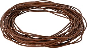 VidaXL Δερμάτινο σχοινί 1 Ανοιχτό καφέ Ø2 χιλ. x 50 μ. Δέρμα