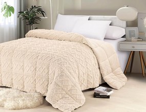 Κουβερτοπάπλωμα Υπέρδιπλο Ian Melinen με πυκνότητα 750gsm και διαστάσεις 220x240cm - Ecru