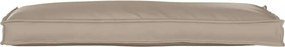 vidaXL Μαξιλάρι Taupe 110 x 40 x 8 εκ Ύφασμα Όξφορντ