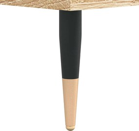 vidaXL Δισκοθήκη Sonoma Δρυς 85 x 38 x 48 εκ. από Επεξεργασμένο Ξύλο