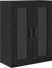 vidaXL Highboard 2 pcs Μαύρη Οξυά 69,5 x 34 x 180 εκ.