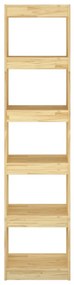 vidaXL Βιβλιοθήκη/Διαχωριστικό Χώρου 40x30x167,5 εκ. Μασίφ Ξύλο Πεύκου
