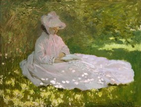 Αναπαραγωγή Springtime - Walters, Claude Monet