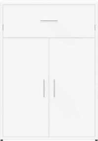 vidaXL Βοηθητικά Ντουλάπια 2 τεμ. Λευκό 60x30x84 εκ. Επεξεργ. Ξύλο