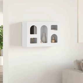VidaXL Κρεμαστό ντουλάπι ELST Λευκό 60 x 20 x 40 εκ Επεξεργασμένο Ξύλο