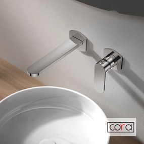 Cora Mist Chrome 3518 – Εντοιχιζόμενη μπαταρία νιπτήρα