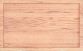vidaXL Επιφ Τραπεζιού Αν Καφέ 100x60x(2-4)εκ. Επεξ. Μασίφ Ξύλο Δρυός