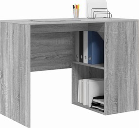 vidaXL Γραφείο Γκρίζο Σονομα 102 x 50 x 75 cm Επεξεργασμένο Ξύλο
