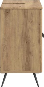 vidaXL Ντουλάπα Νιπτήρα Mπάνιου BREDA Artisan Δρυς