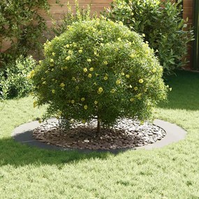 vidaXL κατάλληλο για επίπεδα δαχτυλίδια δέντρου 5 pcs Ασημί