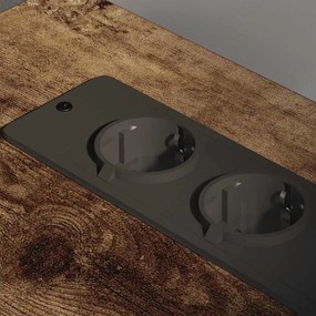 vidaXL Ντουλάπα με Σταθμό Φόρτισης 76 x 41 x 72 cm Επεξεργασμένο Ξύλο